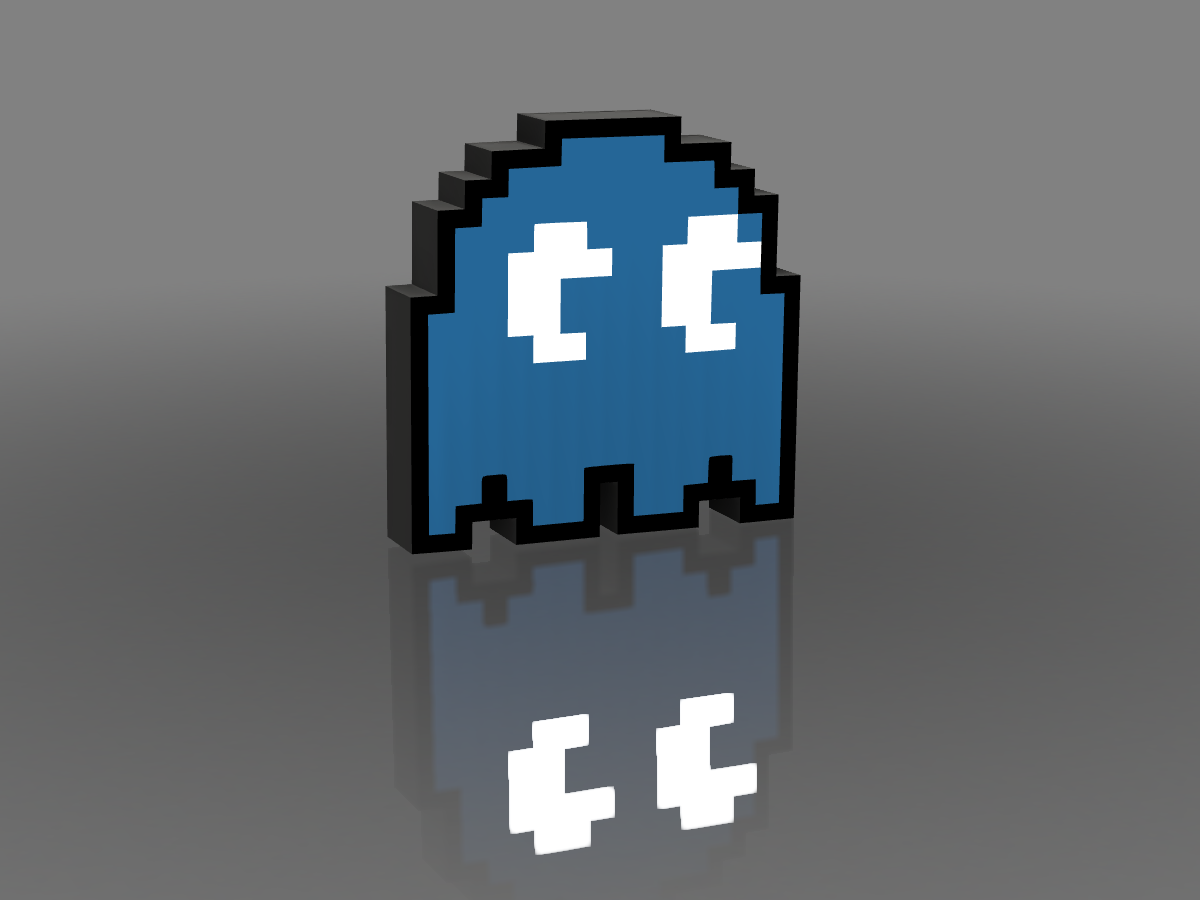 Pacman Ghost Lightbox