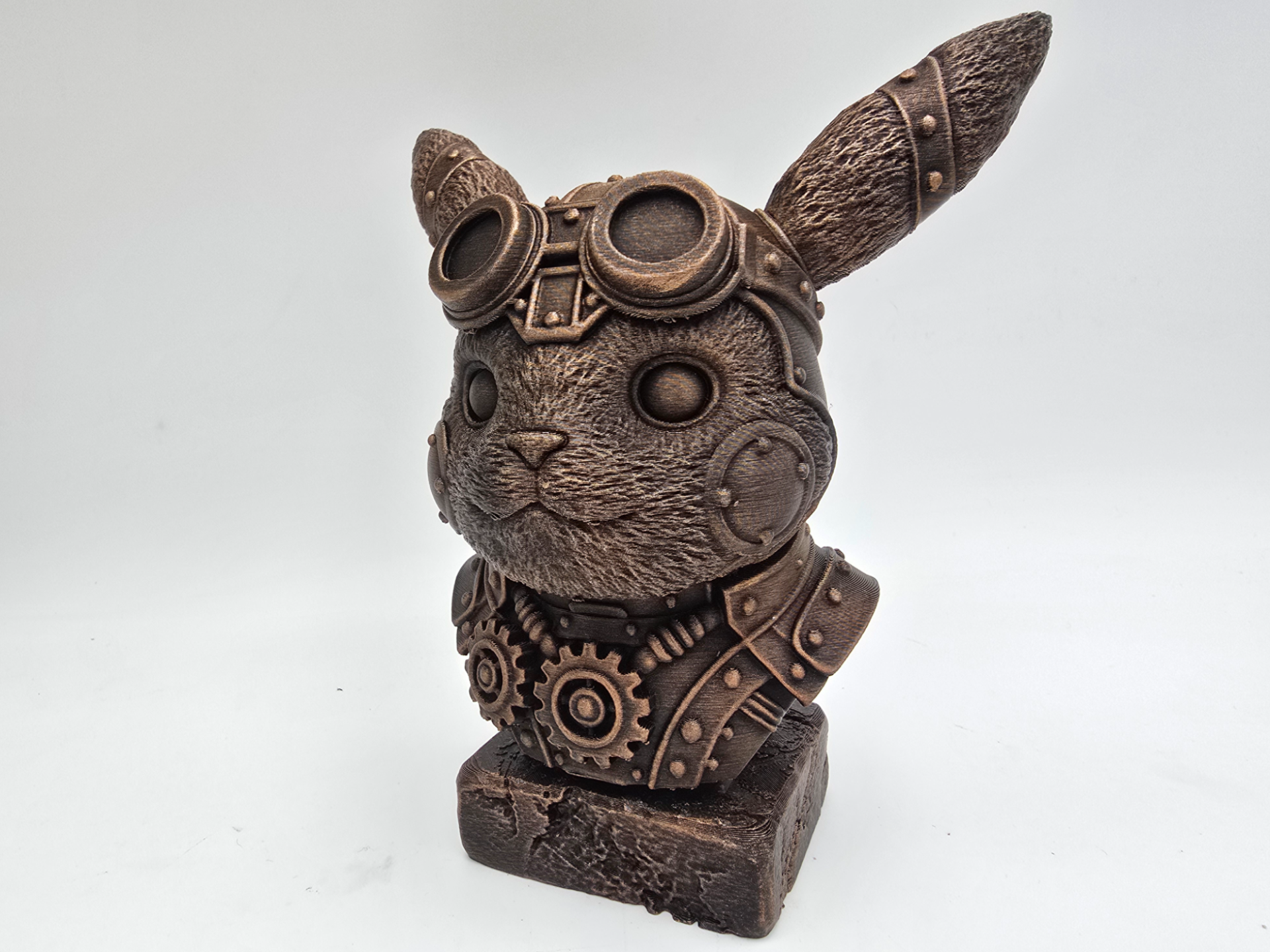 STEAMPUNK PIKACHU BUST
