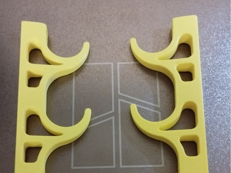 3-Hook Combination Mount (30 mm, vertically aligne