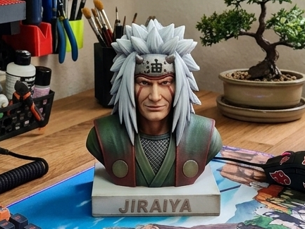 Jiraiya the Gallant – 3D Bust (Naruto Shippuden)