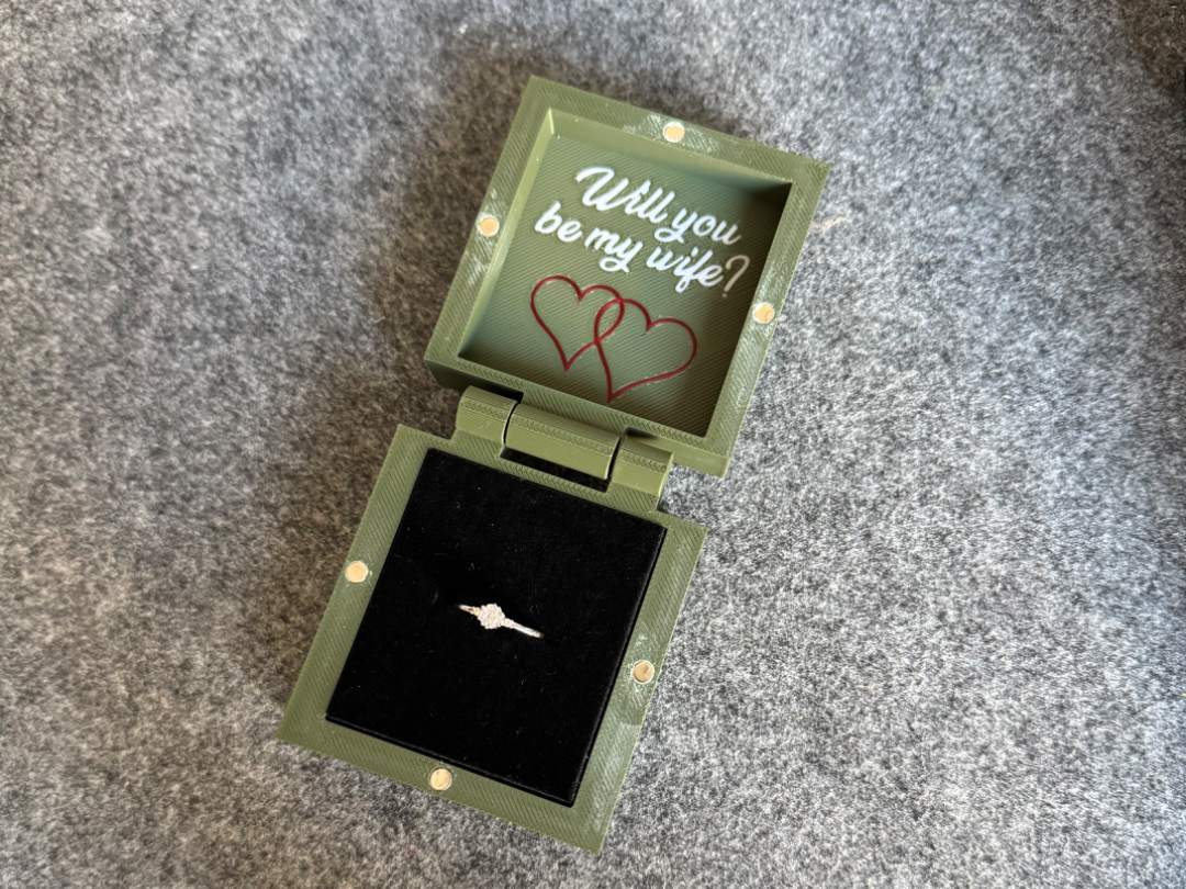 Ringbox für Verlobung