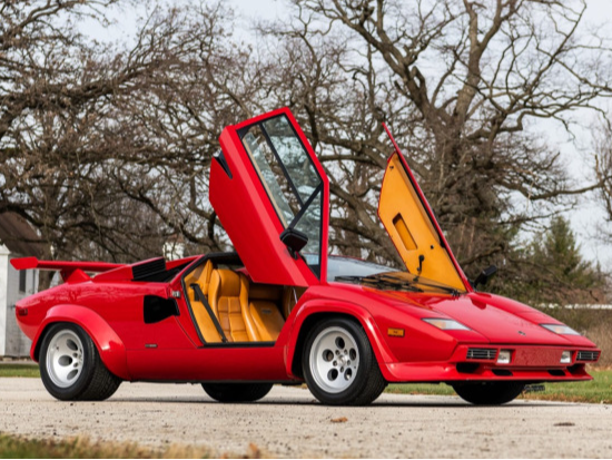 Lamborghini Countach Lp400 Print in Place