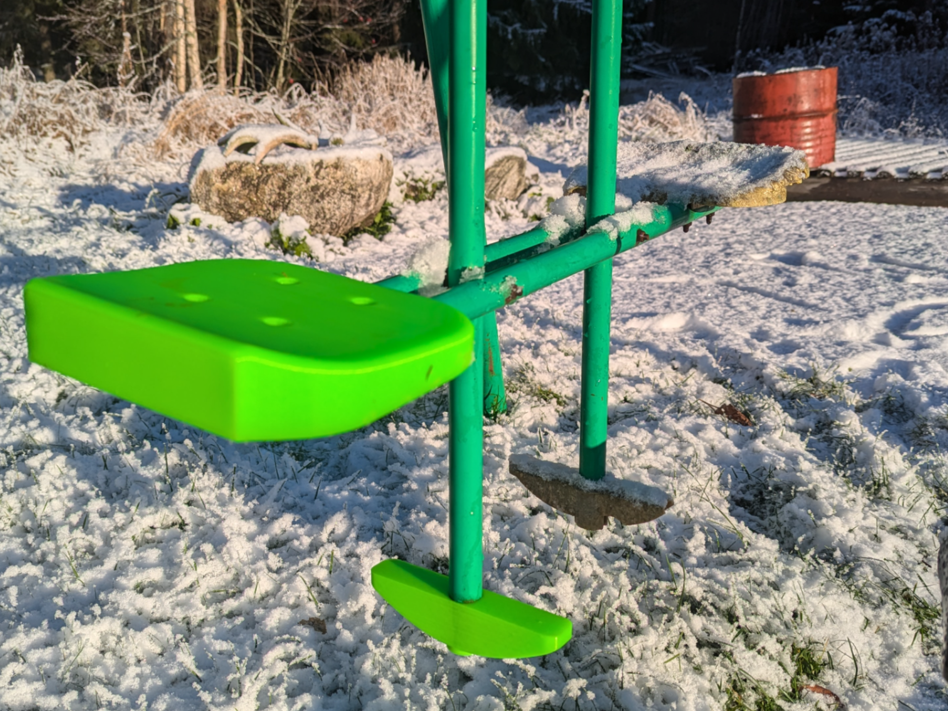 Seesaw Swing (seat and footrest)