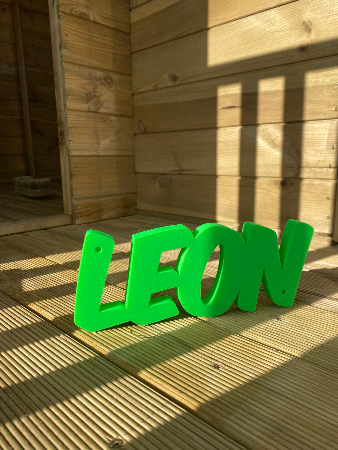 Leon Namensschild / Namesign