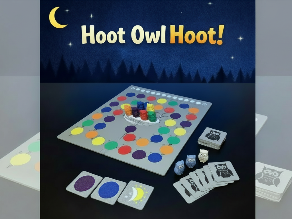 Children's Board Game - Hoot Owl Hoot - Co-op