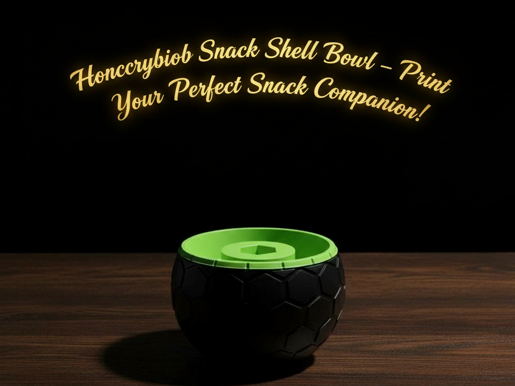 Honeycomb Snack Shell Bowl