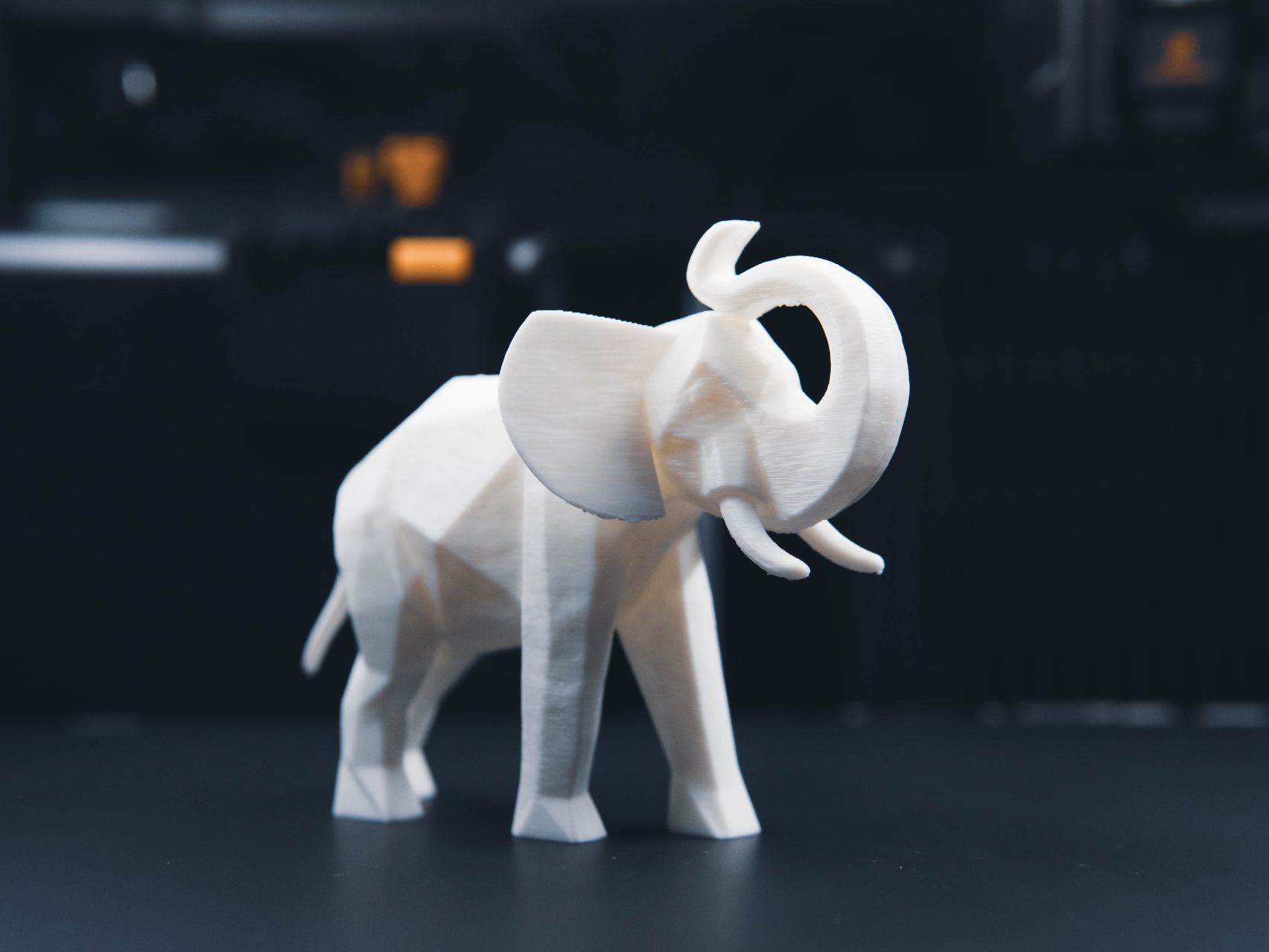 Modern Elephant Sculpture