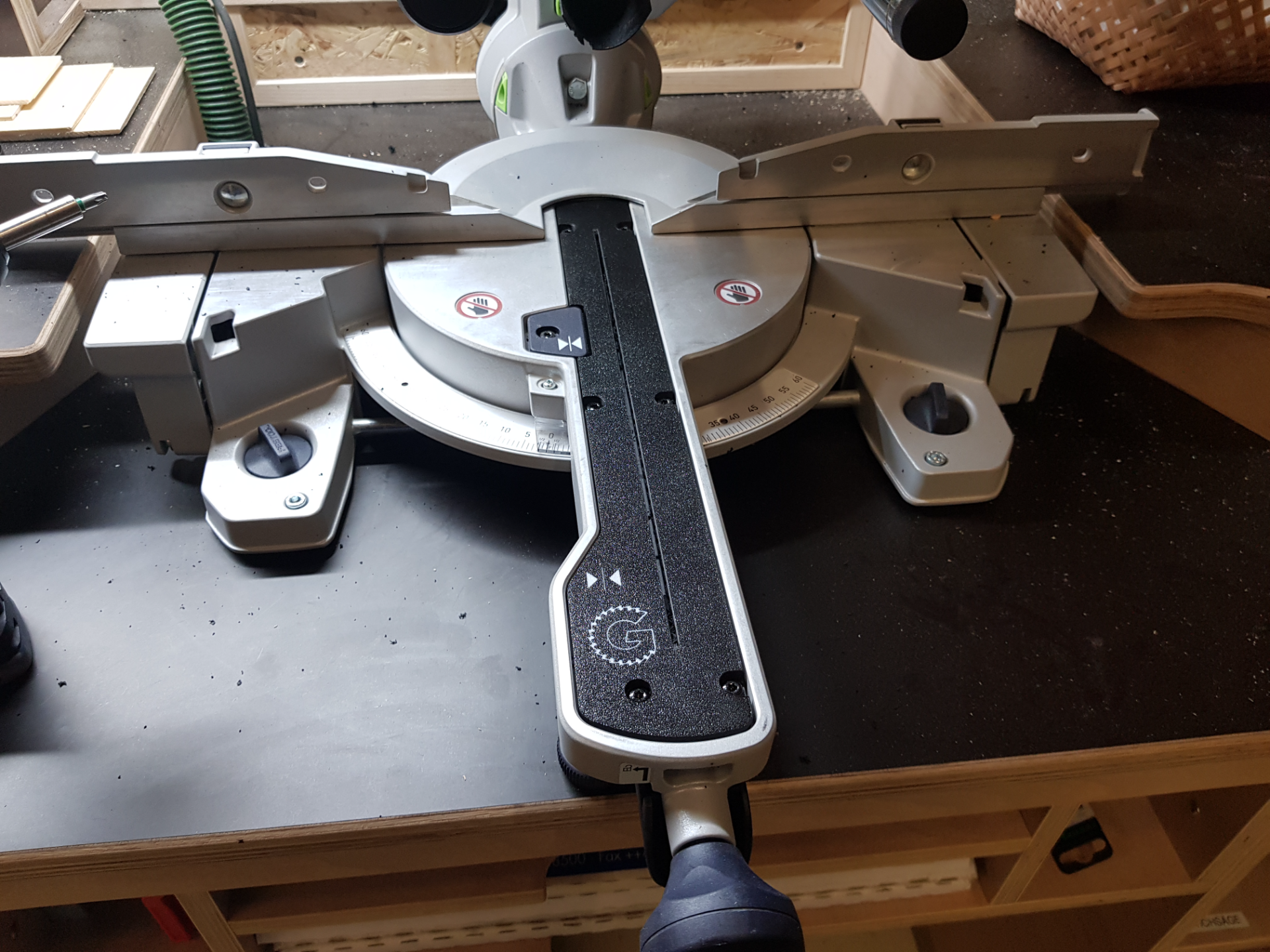Festool Kapex KS60 zero clearance insert