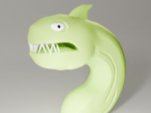 BFDI Fish Monster Statue