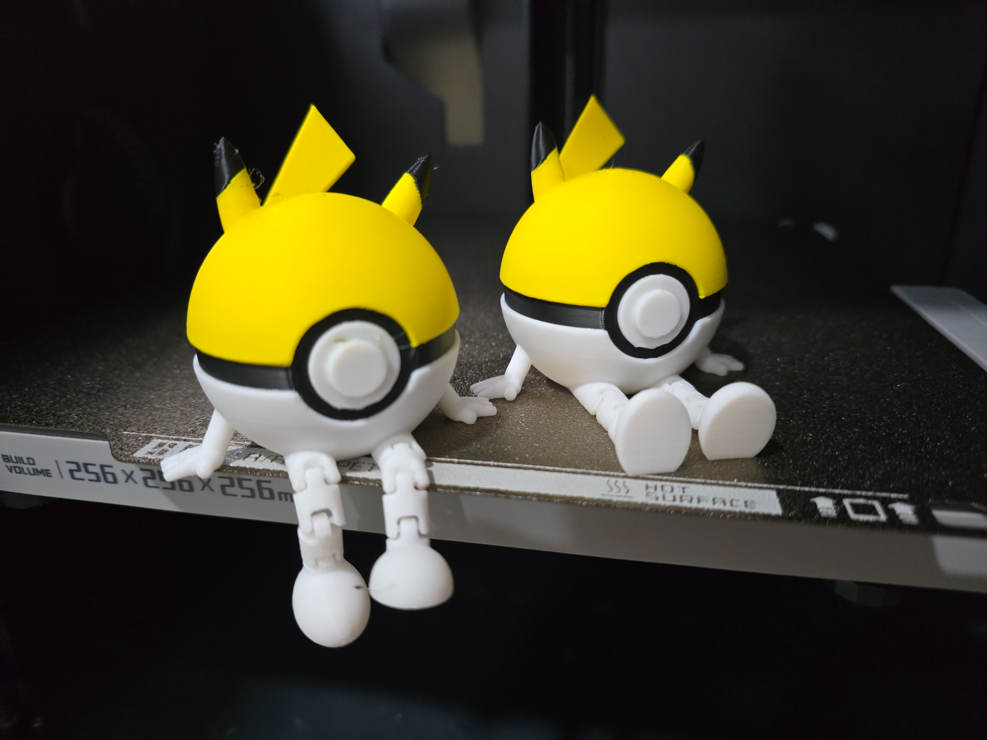 Articulated Pikachu Pokeball