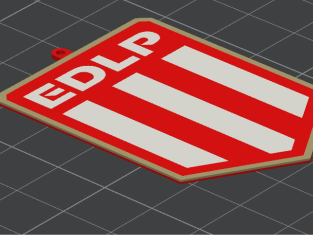LLAVERO EDLP ESCUDO NUEVO