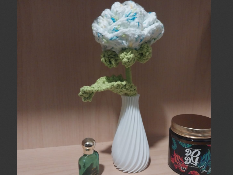 Modern Spiral Vase