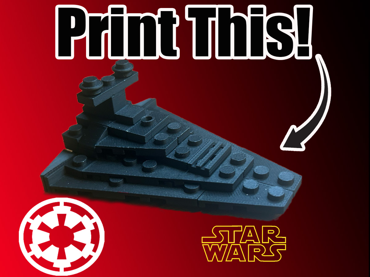 LeG00 Star Wars Star Destroyer Model