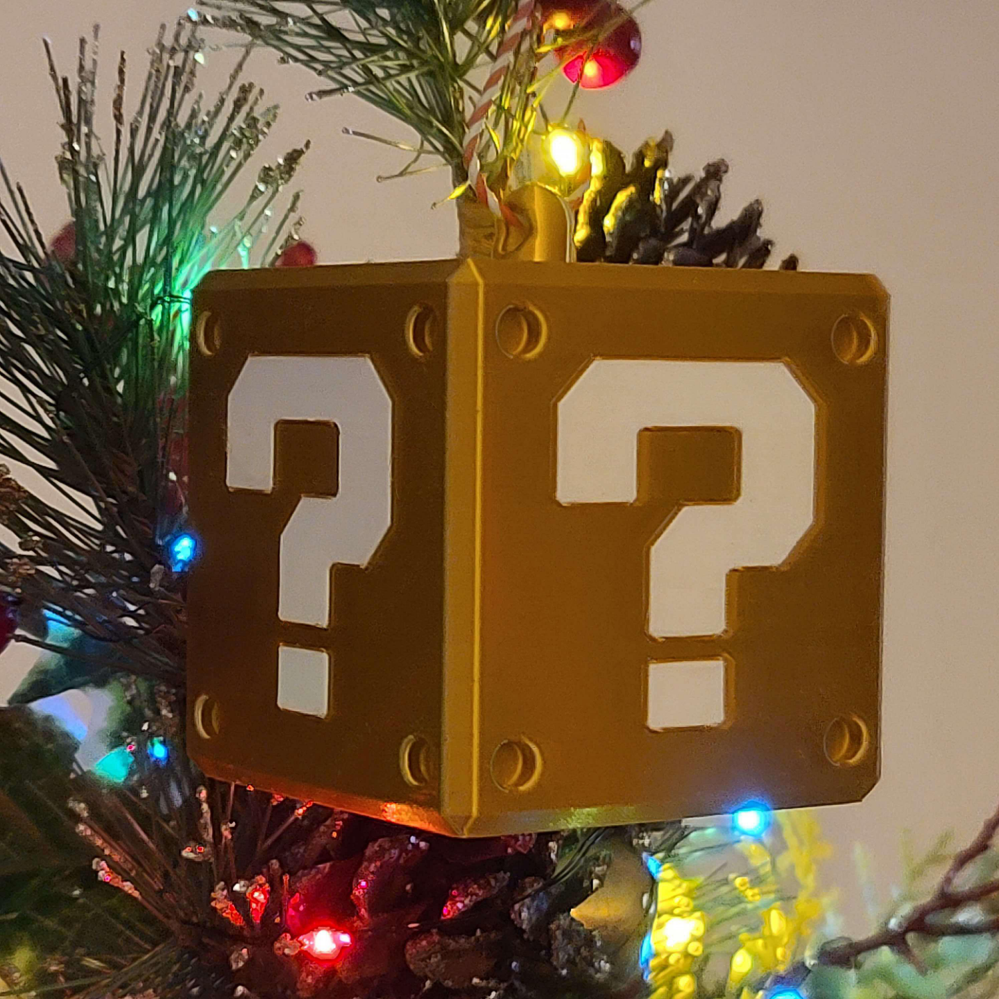 Christmas Ornament Mystery Cube  - Gaming Inspired