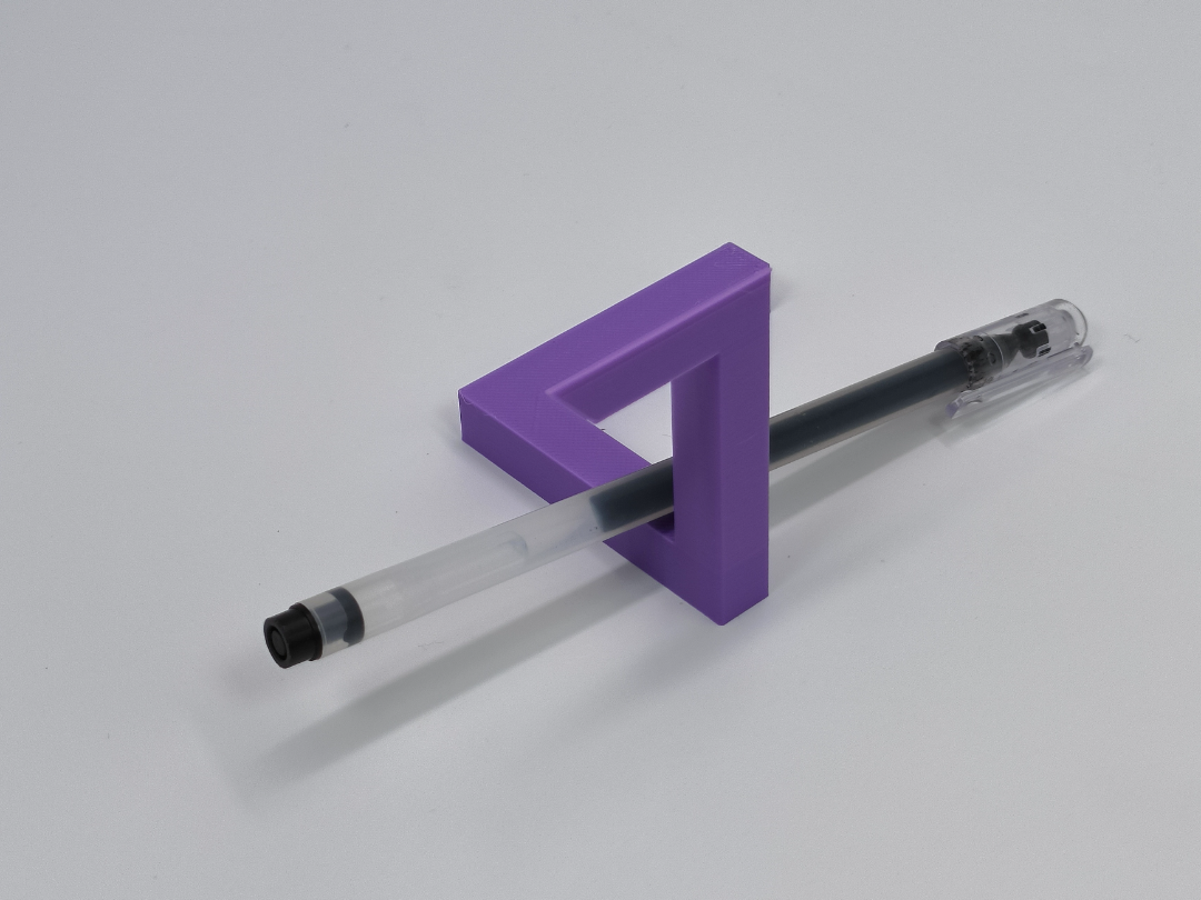 视觉错位三角形摆件Penrose Misaligned vision Triangular