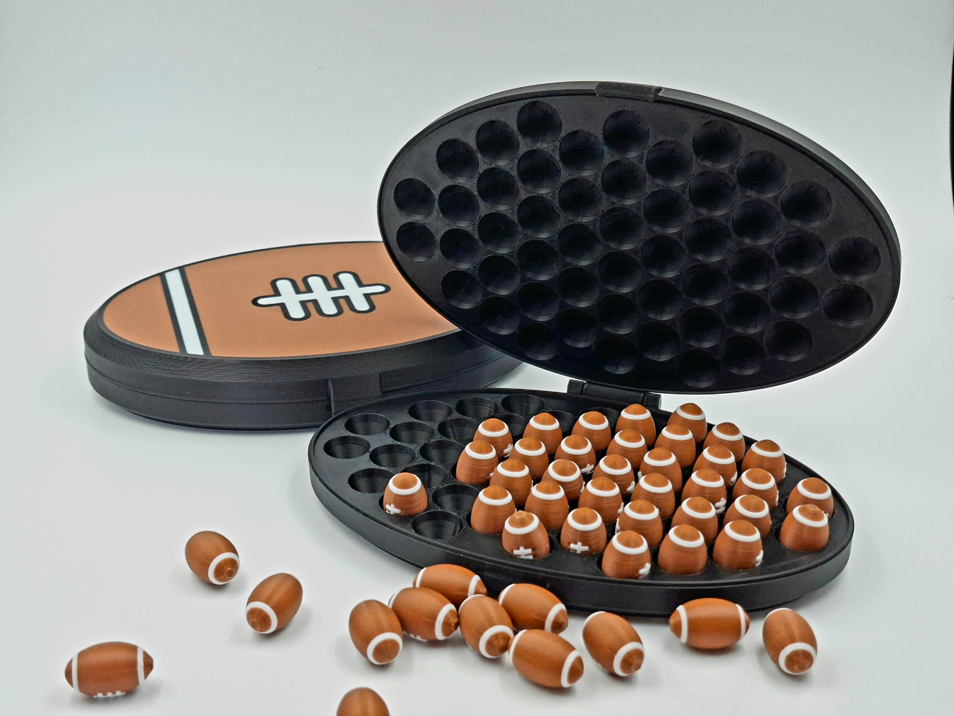 The 50 Football/Rugby Scavenger Hunt & Storage Box