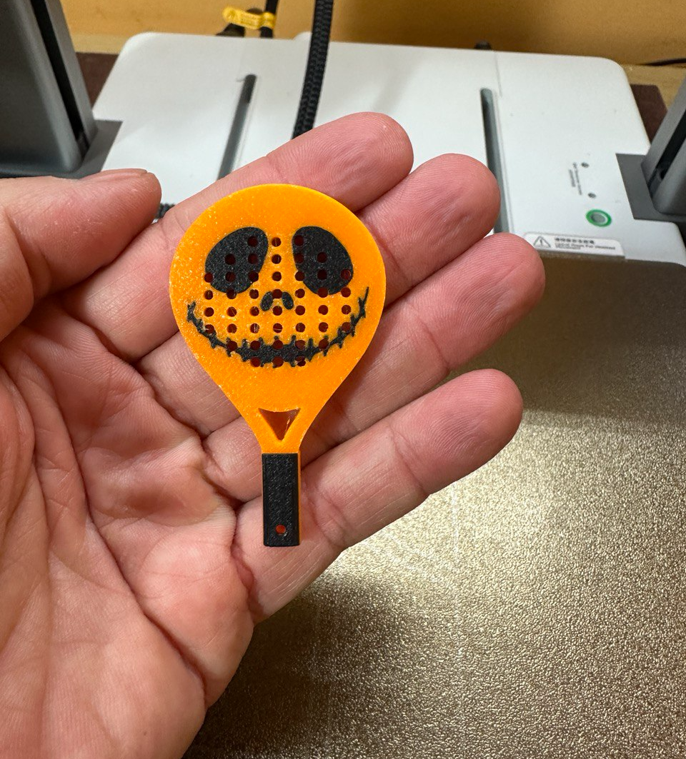 Llavero padel halloween
