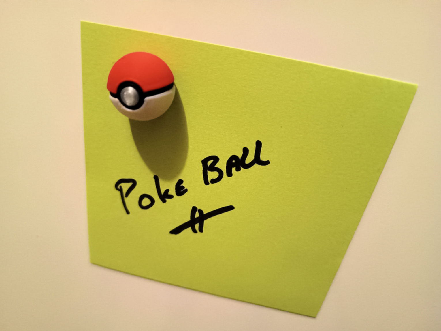 Pokeball 3D fridgemagnet