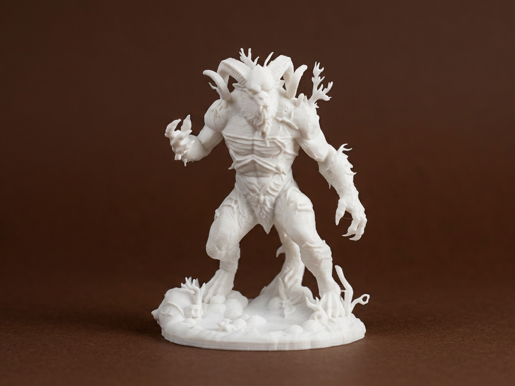 Horned Fantasy Monster 3D Model