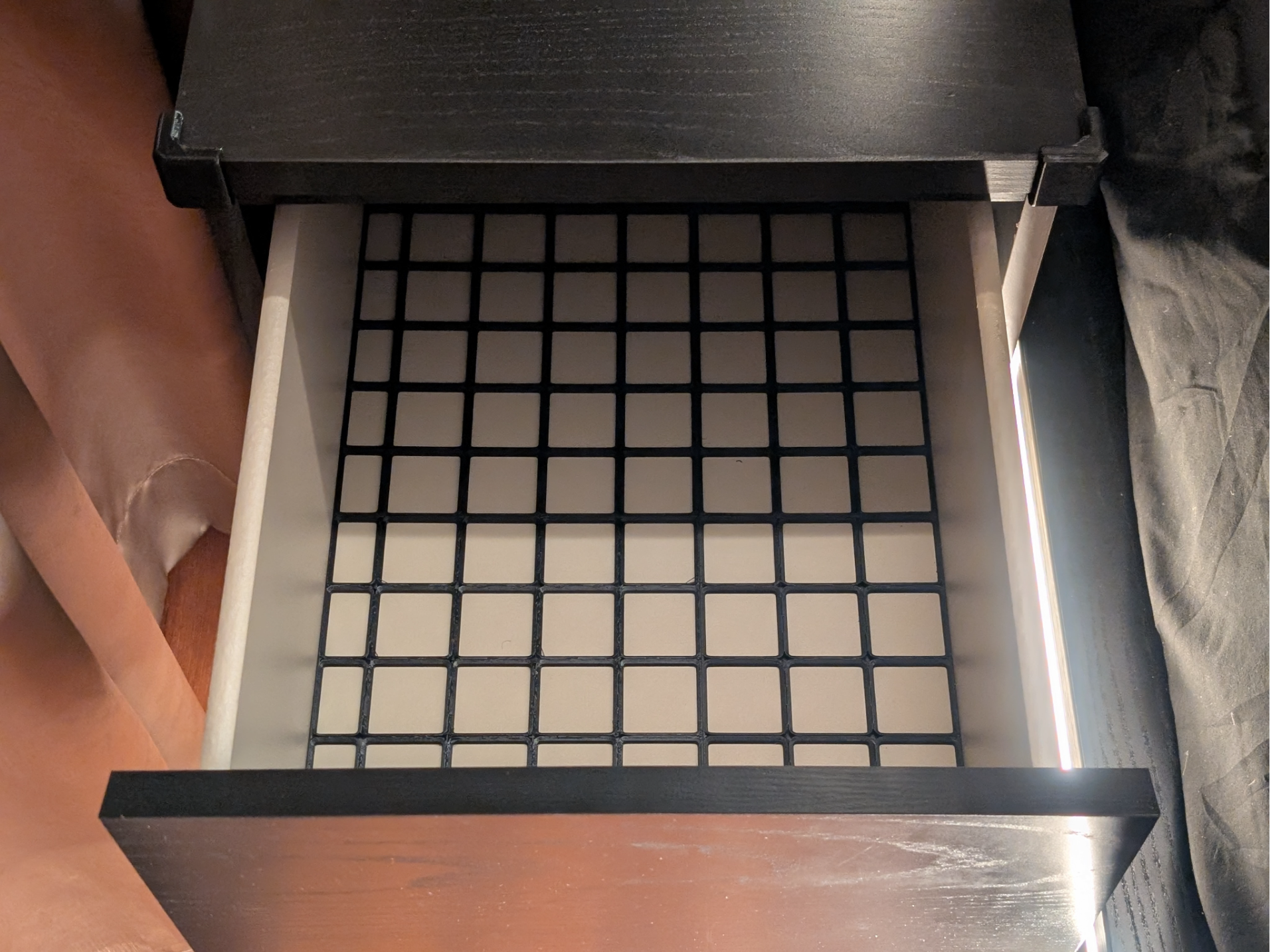 Gridfinity Baseplate for Malm Chest of 2 Drawers