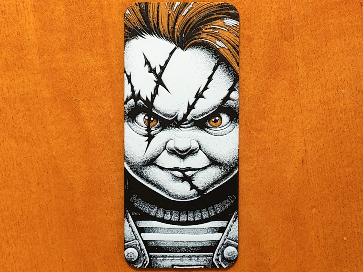 Chucky Bookmark - Hueforge
