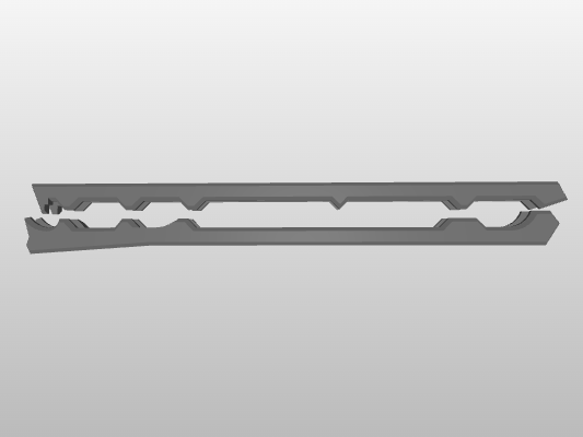 Metal Gear Rising Raiden's HF Blade Handle