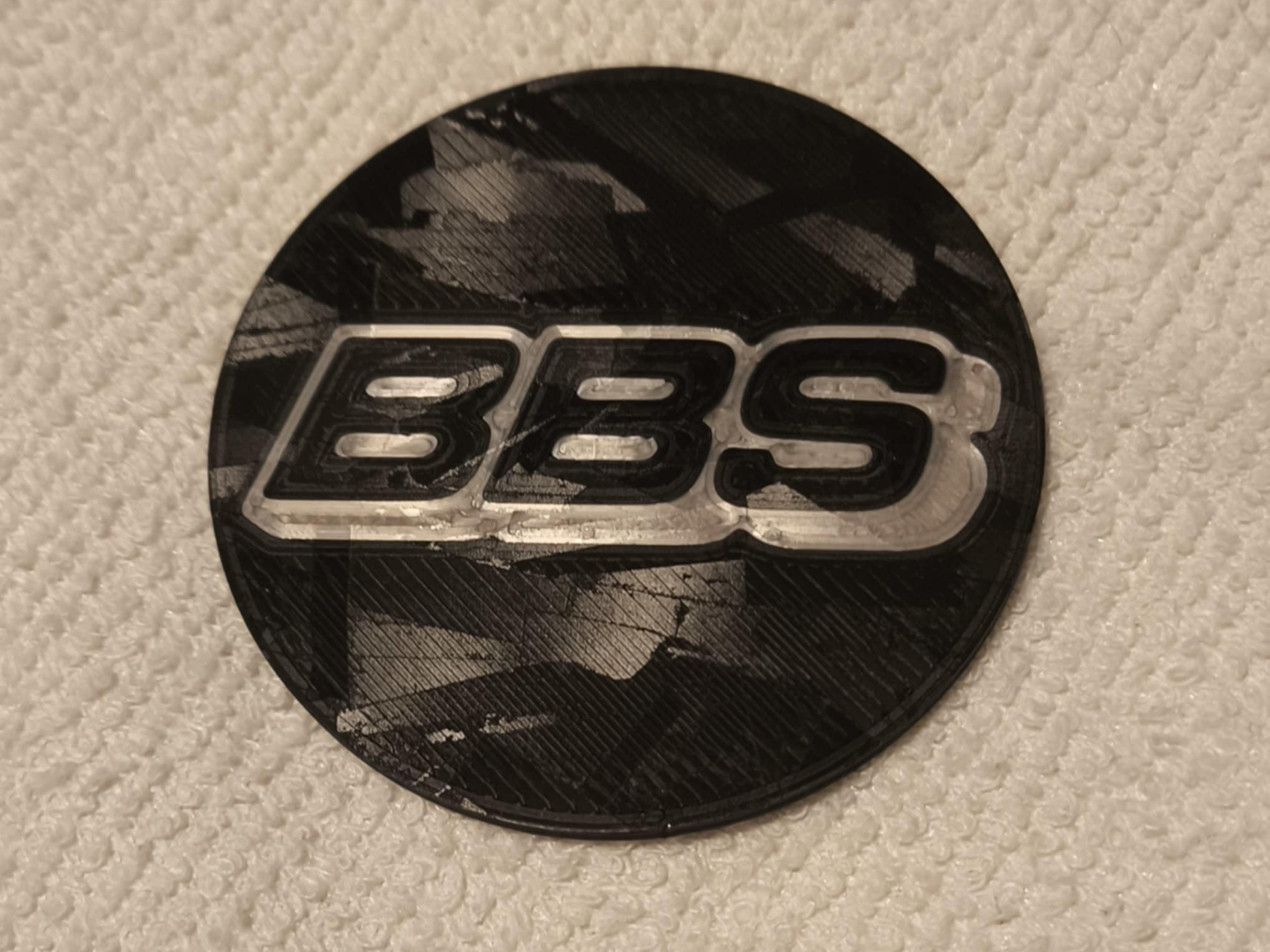 Cache moyeu jantes réplique BBS pour golf 1 14''