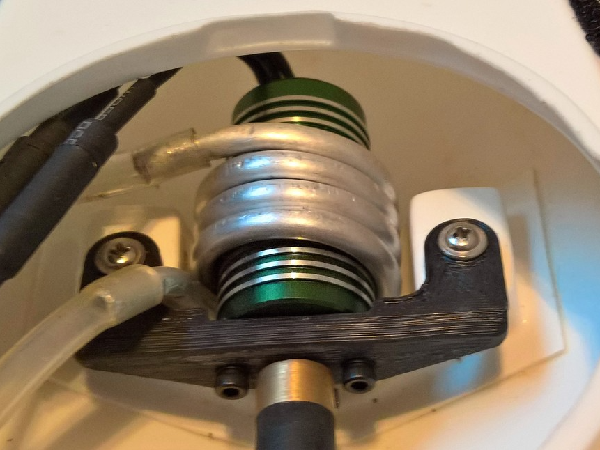 AquaCraft Reef Racer 1/18 or 1/16 Motor Mount