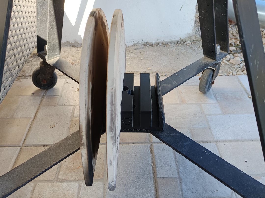Kamado Deflector Stone Holder (for 40mm Crossbars)