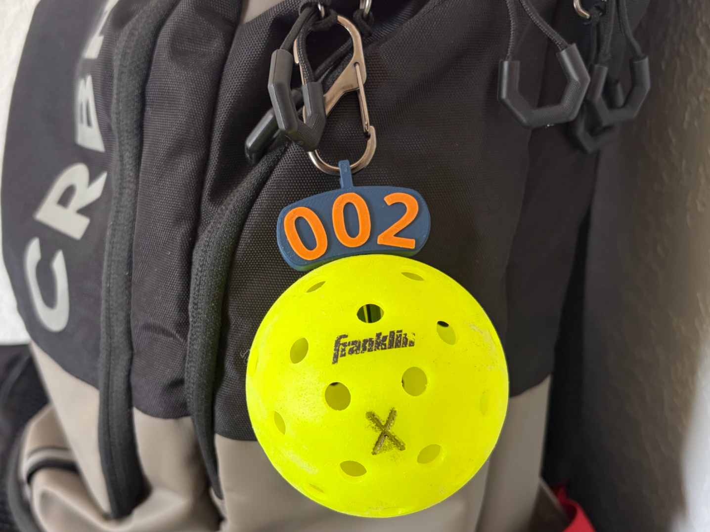 Pickleball Ball Holder - 002 Bag Clip