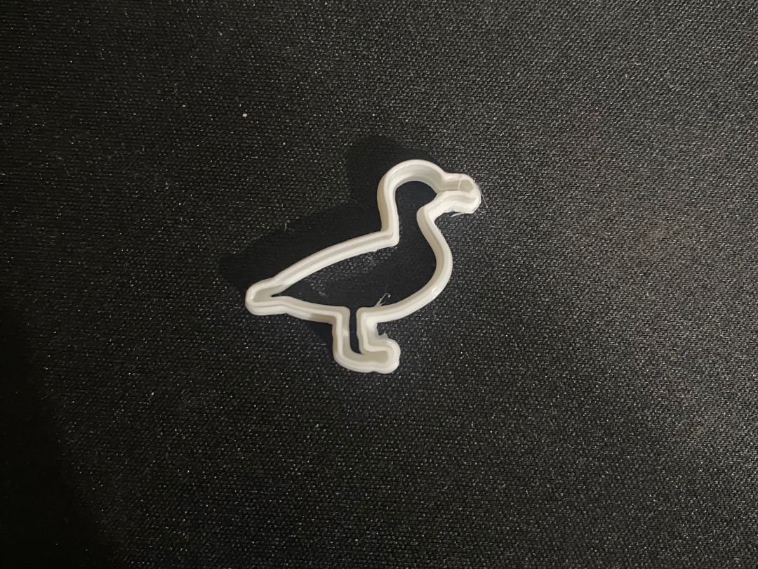 Seagull cookie cutter