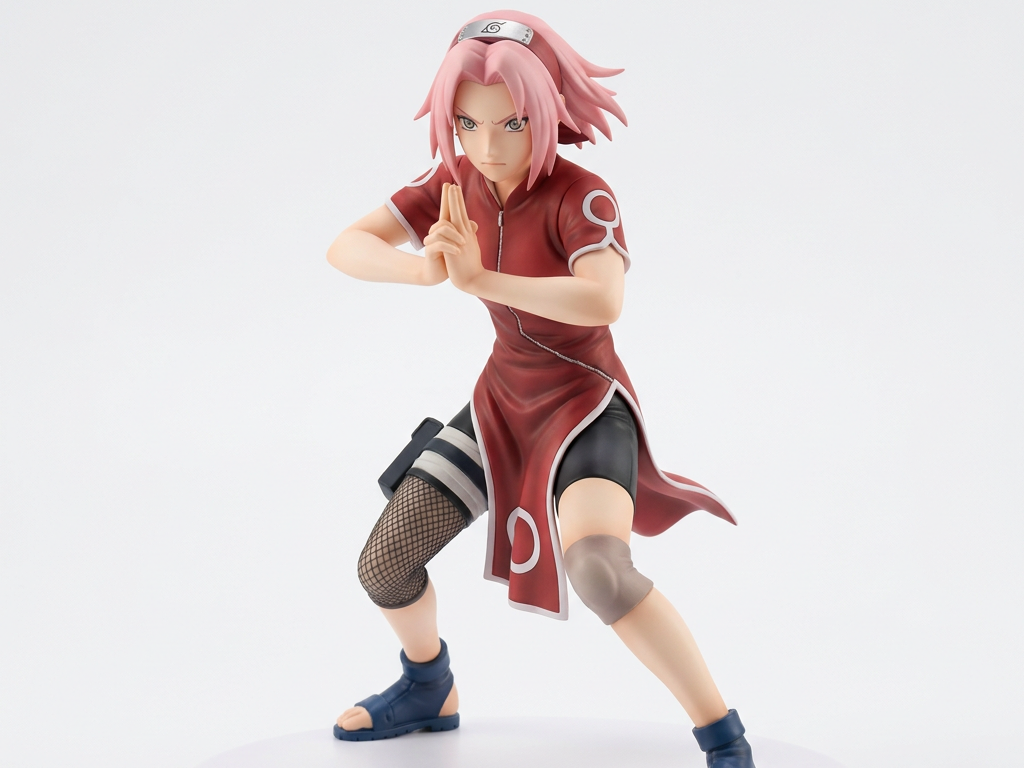 Sakura - naruto - fight pose series