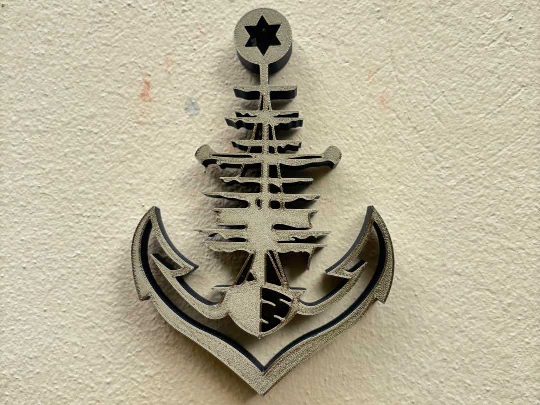 Ancla barco fusión