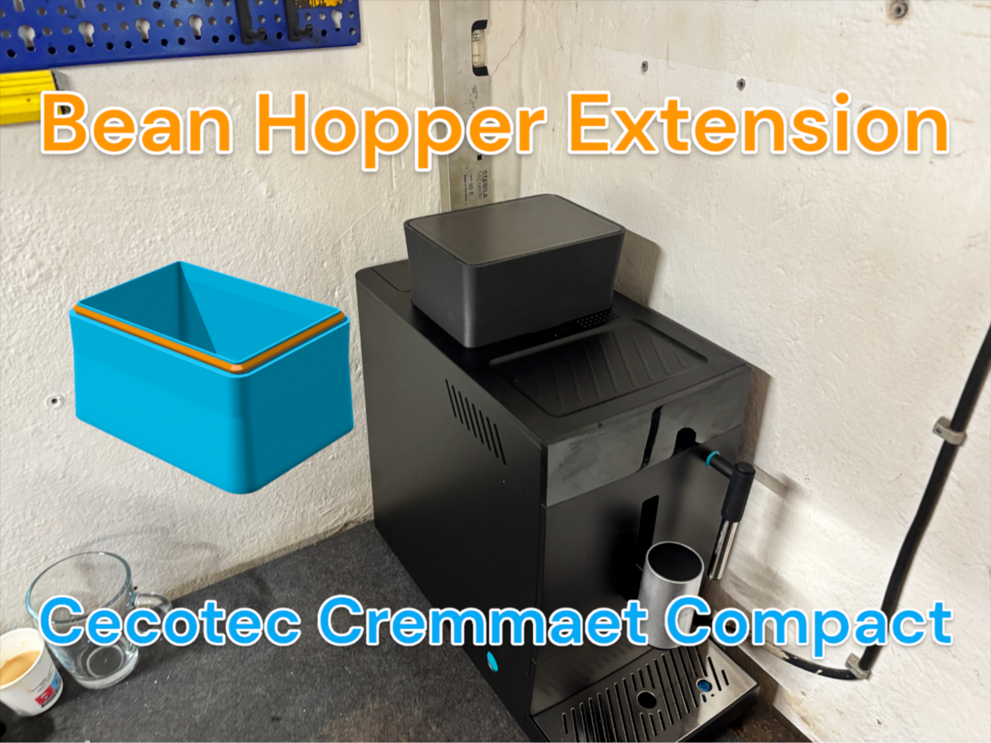 Bean Hopper Extension  Cecotec Cremmaet Compact