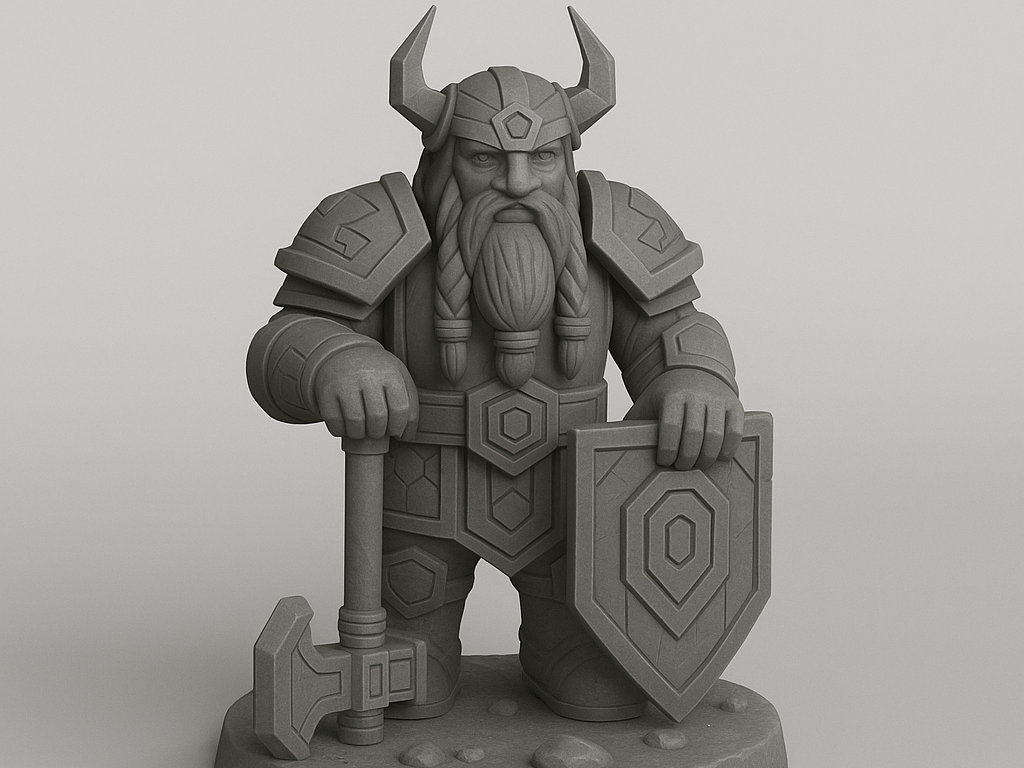 Tharn Stoneguard – Dwarven Bastion of the Depths