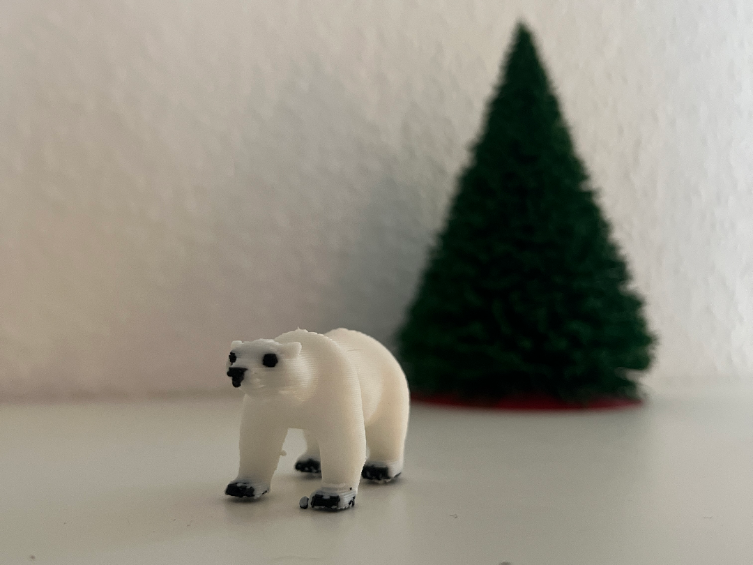 simple polar bear