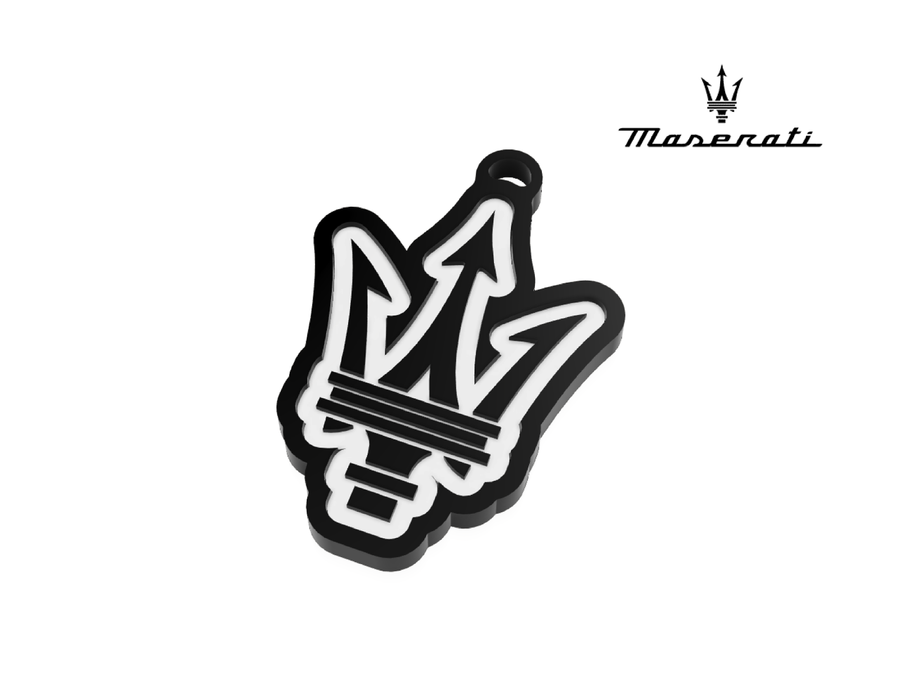 Maserati Keychain