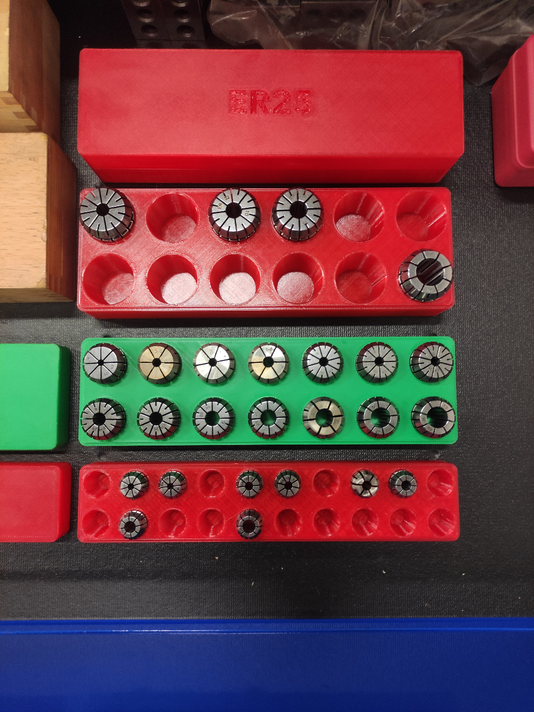 ER16 Collet Storage