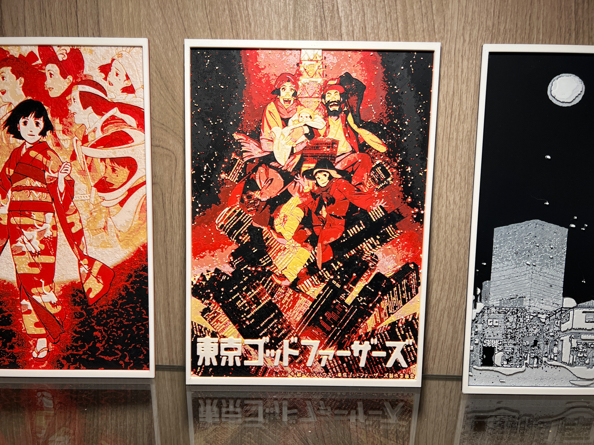 Tokyo Godfathers - 东京教父海报 Satoshi Kon 今敏142*200
