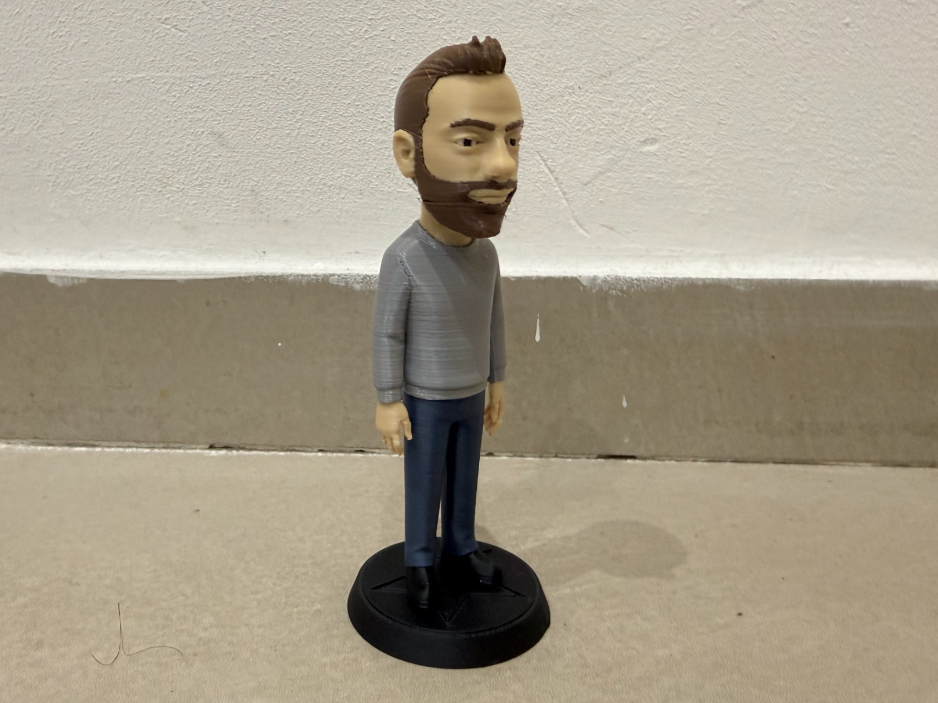 My statue man boy