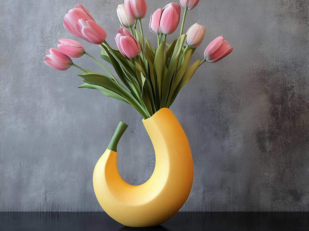 Banana Vase