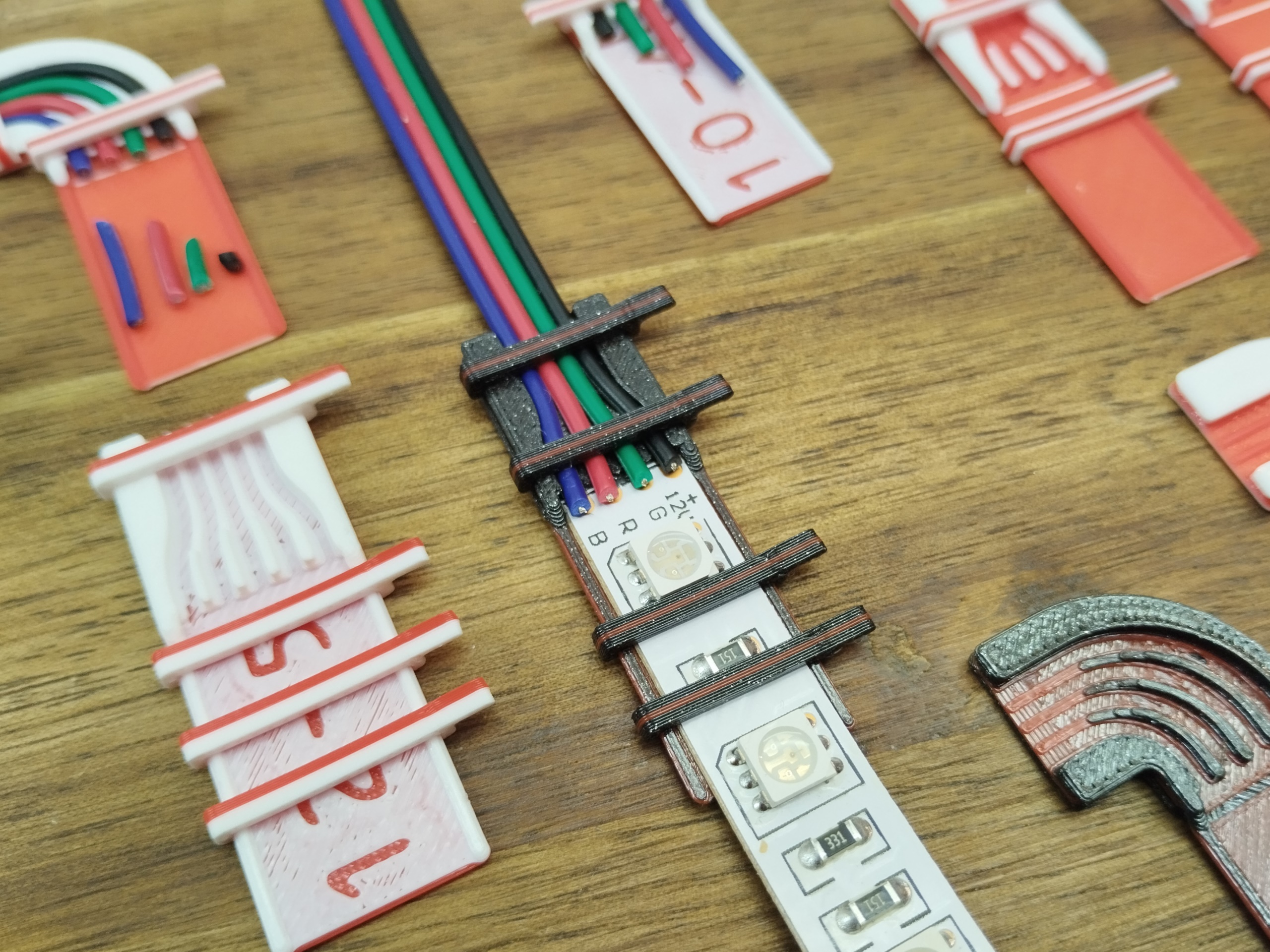 LED strip Soldering jigs