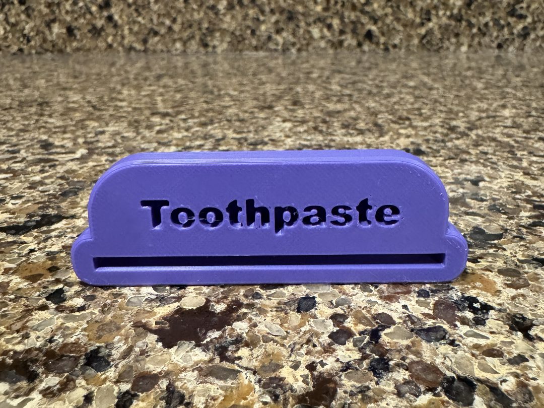 Toothpaste pusher