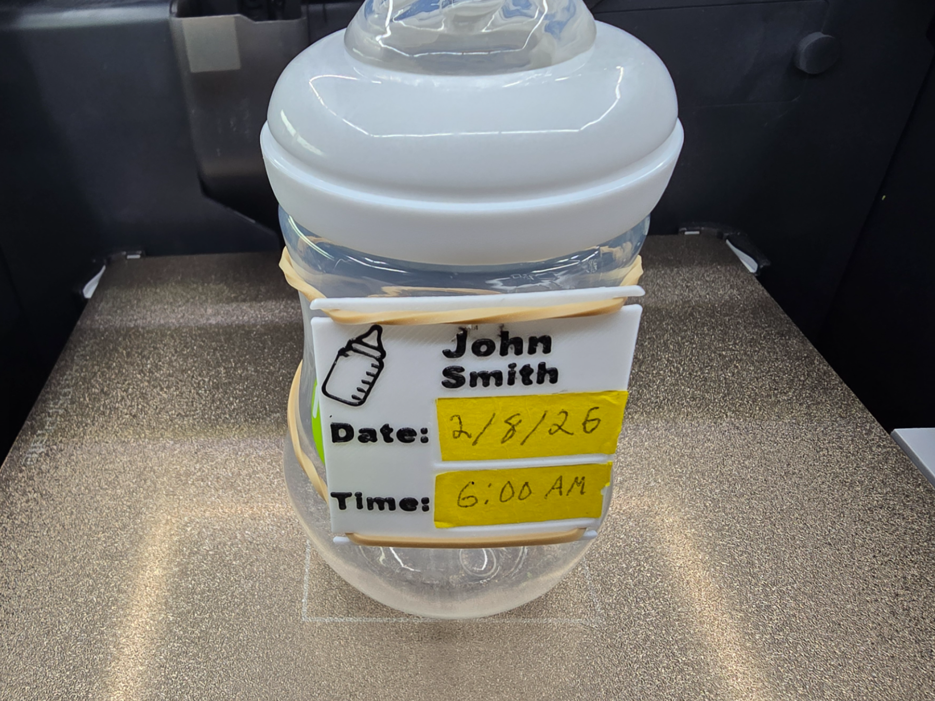 Daycare Ready Bottle Tag - Customizable