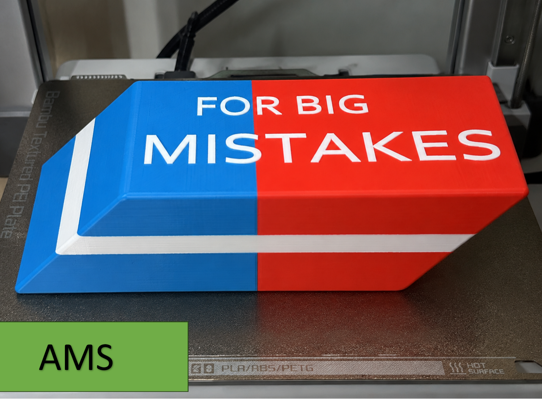 BIG ERASER FOR BIG MISTAKES - ams
