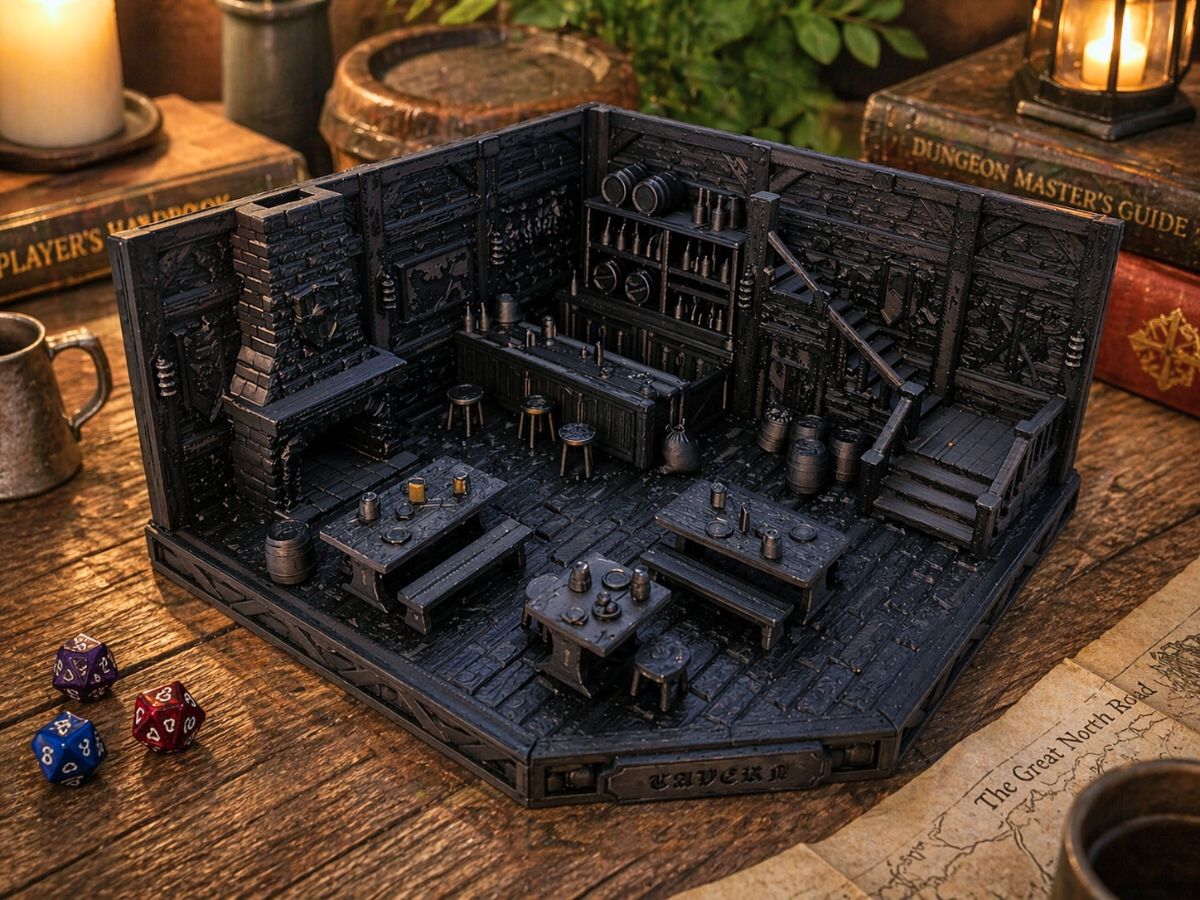 Medieval Tavern – Modular RPG Terrain