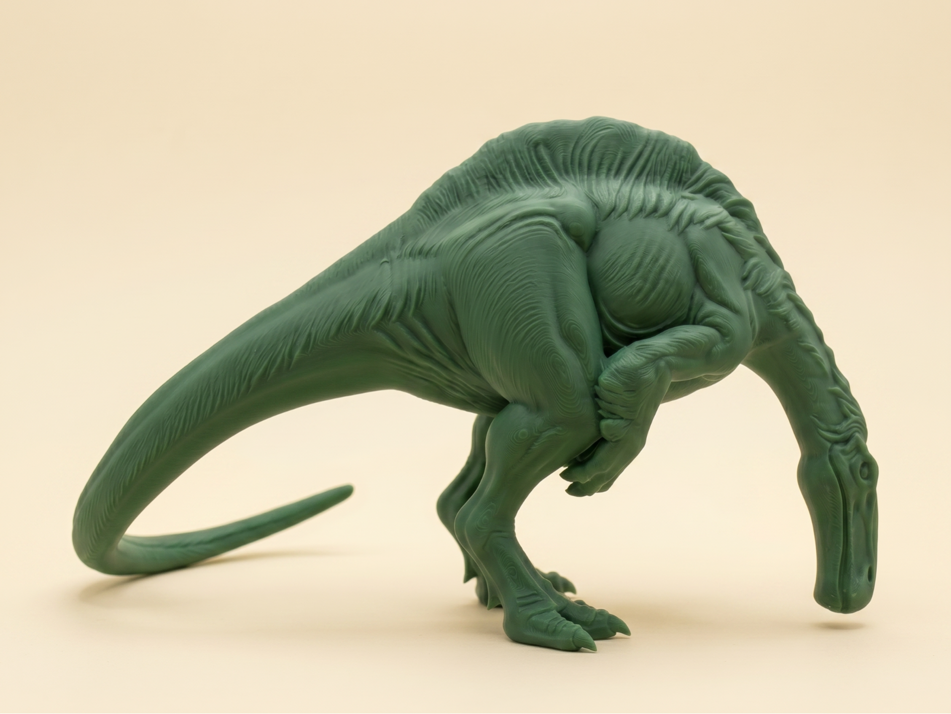Deinocheirus Dinosaur Drinking Pose
