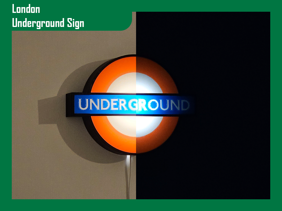 London Underground Sign Lamp
