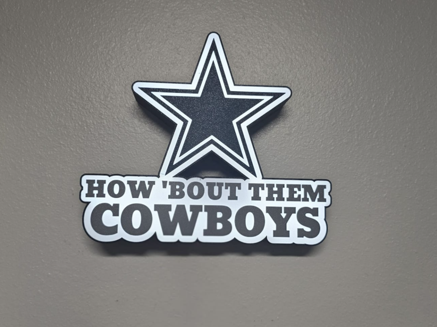 How 'Bout Them Cowboys Light Box