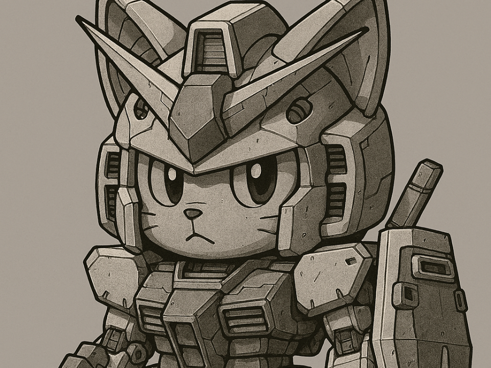 Chibi Cat Gundam